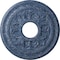 Ekena Millwork Baltimore Medallion (Canopies up to 5 1/2"), 15 3/8"OD x 4 1/4"ID x 1 1/2"P, Americana Crackle CM15BAAMC - alternate 1